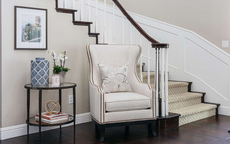 Carpeted Stairs 
