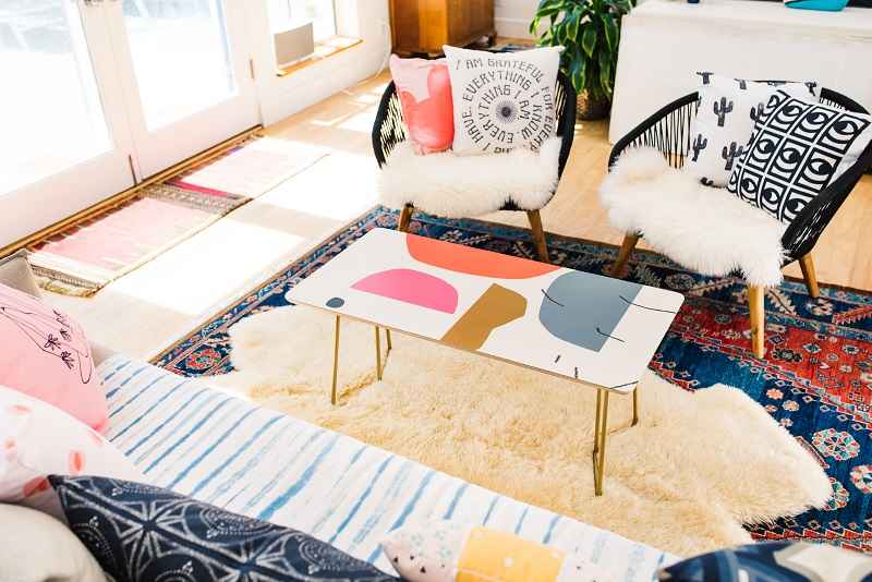 Layering Of The Rugs 