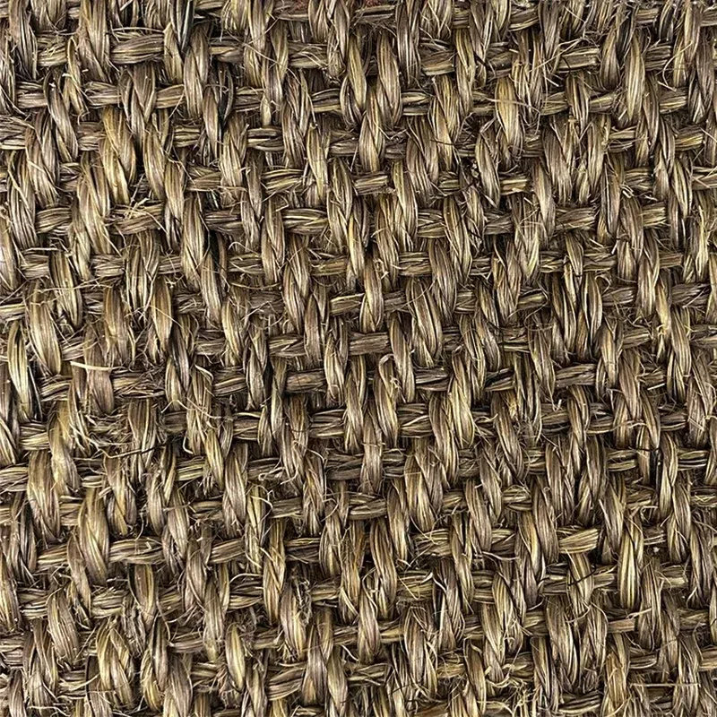Agra Anthracite Sisal Herringbone Carpet