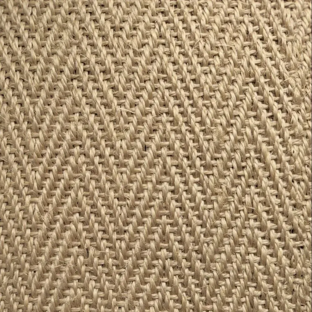 Agra Pearl Sisal Herringbone Carpet