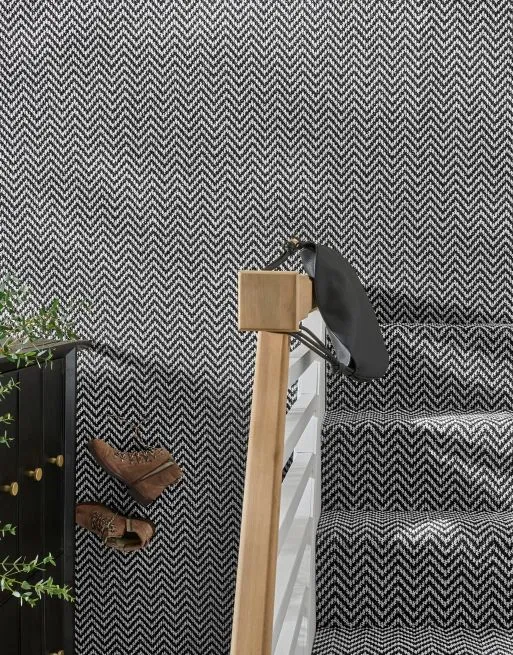 Black-White Aztec Carpets