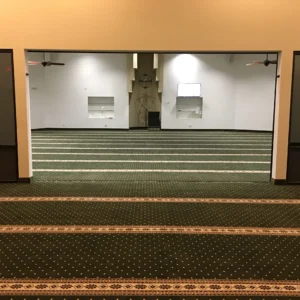 Green Border Masjid Carpet