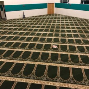 Green Hira Masjid Carpet