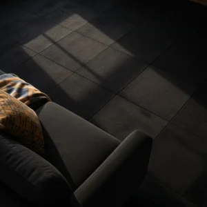 Almeria Carpet tiles black