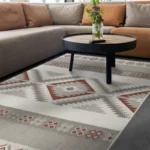 Karat Outdoor Carpet Rug Check 2 Colours