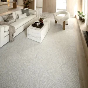 Marco Sandy Beige Fuzzy Patterned Carpet