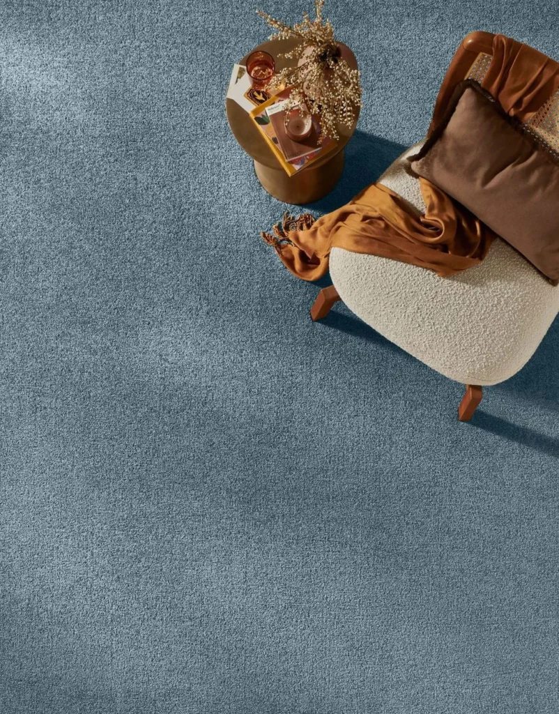 Plush Blue Sapphire Carpet