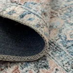 Repeating Medallion Faded Carpet