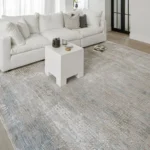 Savanna Sandy Beige Rust Abstract Carpet