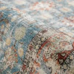 Traditional Medallion Faded Carpet