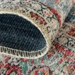 Traditional Medallion Faded Carpet