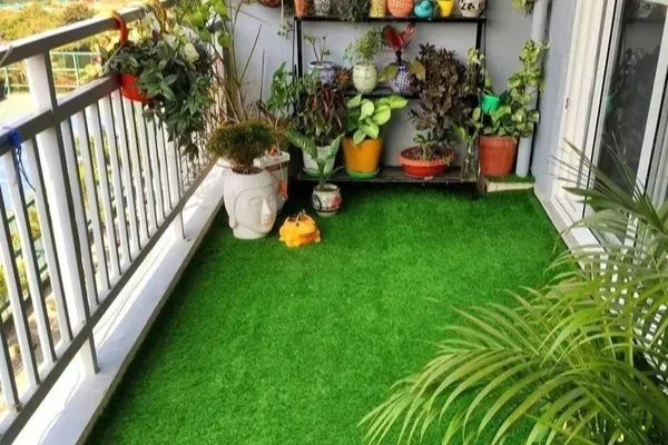 Cozy Balcony Artificial Grass Dubai
