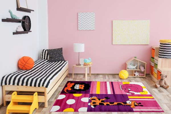 Fun Kids Bedroom Carpet Designs