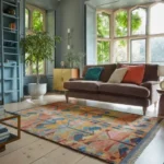 Jaya Premium Hand-Knotted Abstract Wool Rug