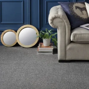 Silver Appleton Loop Feltback Carpet