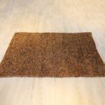 LR-04 Brown Patch Leather Rugs - Carpet Dubai