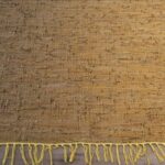 LR-07 Yellow Brown Leather Rugs - Carpet Dubai