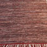 LR-11 Multi Red Leather Rug - Carpet Dubai