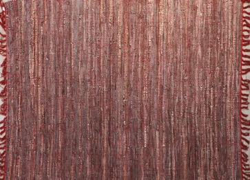 LR-11 Multi Red Leather Rug - Carpet Dubai