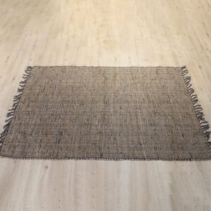 LR-12 Brown Leather Rug - Carpet Dubai