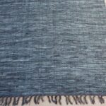 LR-15 Light Blue Leather Rugs - Carpet Dubai