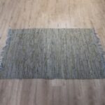LR-18 Blue Multi Leather Rugs - Carpet Dubai