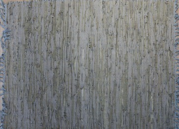 LR-18 Blue Multi Leather Rugs - Carpet Dubai