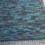 LR-20 Blue Multi Leather Rugs - Carpet Dubai