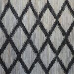 LR-24 Pattern Blue +Black Rugs