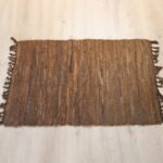 LR-30 – Brown Leather Rugs - Carpet Dubai