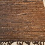 LR-30 – Brown Leather Rugs - Carpet Dubai