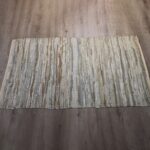 LR-36 – Beige Leather Rugs - Carpet Dubai