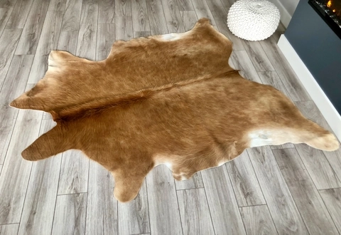 clean cowhide rug Cheap