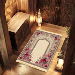 Islamic Prayer Mat – Non-Slip Foldable
