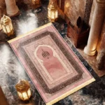 Islamic Prayer Mat – Non-Slip with Tassels