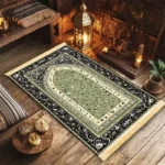 Luxury Thick Fringed Prayer Mat – Non-Slip