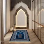 Luxury Thick Islamic Prayer Mat – Non-Slip