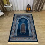 Luxury Thick Islamic Prayer Mat – Non-Slip