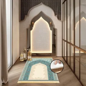 Luxury Thick Prayer Rug – Non-Slip