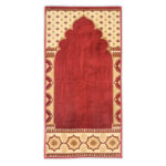 Mosque Carpets – Taj Mahal Red