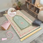 Muslim Prayer Rug Set – With Tasbih & Bag