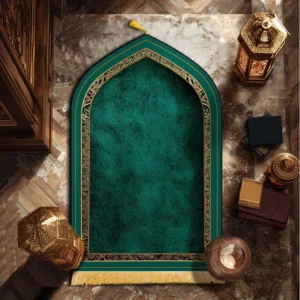 Prayer Mat – Arch Design with Tassels