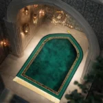 Prayer Mat – Arch Design with Tassels