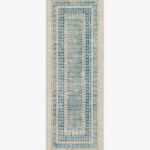 Cyrus Neutral and Blue Rug