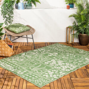 Forage Garden Rug – Sage