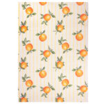 Fruits Oranges Outdoor Rugs– Yellow