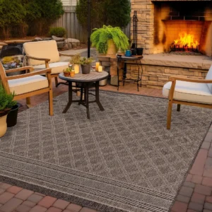 Outdoor Trellis Area Rug