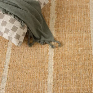 Larsen Striped Jute Rug Sisal Carpets