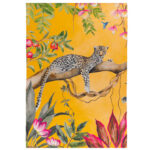 Leopard Outdoor Rug Yellow