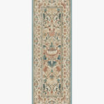 Lodden Soft Rose & Teal Rug